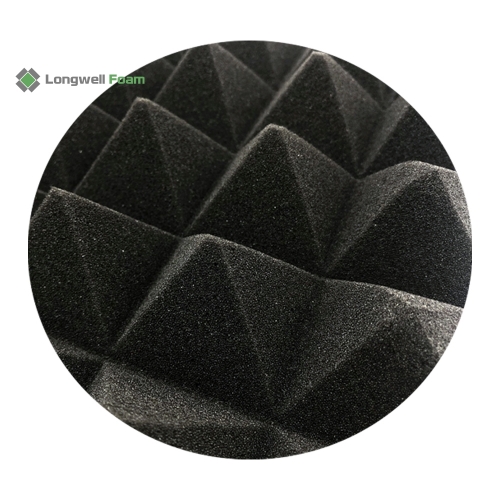 Pyramid acoustic foam panel