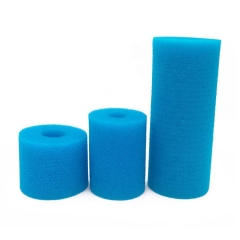 Blue Swimming Pool Filter Foam Reusable Washable Sponge Cartridge Filter Foam